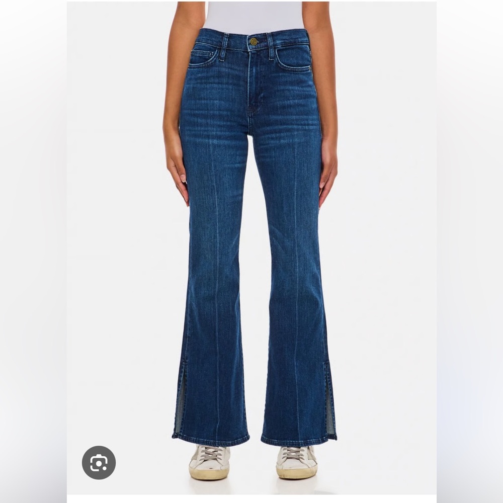 Liverpool Dark Blue Flare Jeans